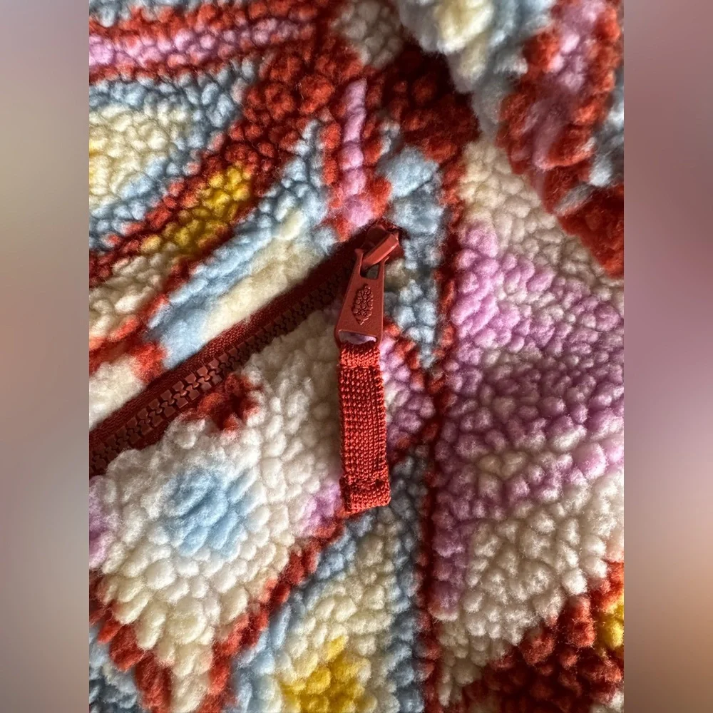 FP Movement by Free People Hit The Slopes Fleece Jacket Medium - Picture 3 of 7